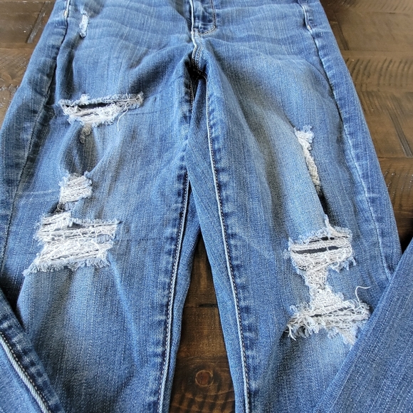 Women's American Eagle Next Level Stretch Curvy Super Hi-Rise Jegging Medium - Picture 10 of 16